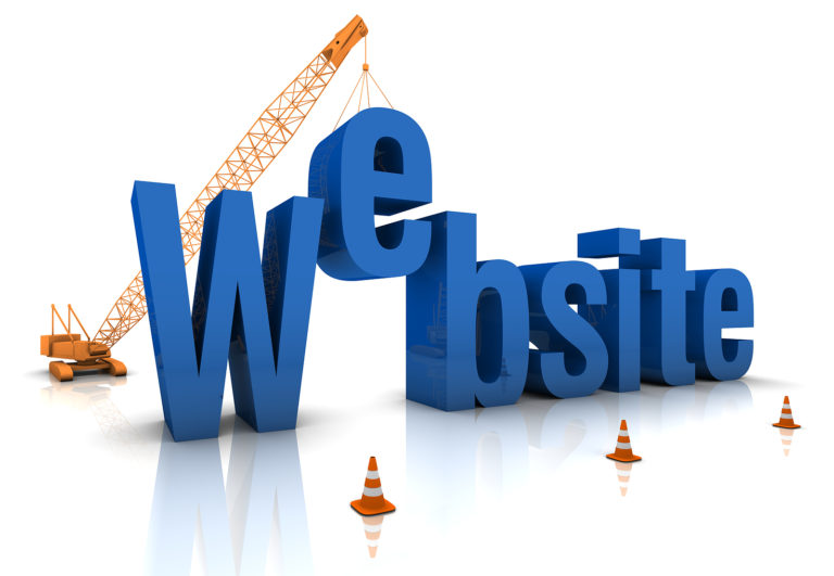 website and construction equipment